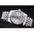 Rolex Datejust Silver Dial Diamonds Ribbed Bezel 7455