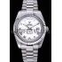 Rolex Day-Date White Dial Stainless Steel Bracelet  622547