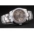 Rolex Datejust Polished Stainless Steel Brown Flowers Dial Diamond Plated