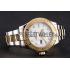 Rolex Yacht-Master White Dial Gold Bezel Stainless Steel Case Two Tone Bracelet