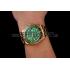 Swiss Rolex GMT Master II Green Dial And Bezel Gold Case And Bracelet 1453750