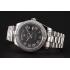 Swiss Rolex Day-Date Black Dial Diamond Case Stainless Steel Bracelet 1453964