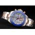 Replica Rolex Yachtmaster Blue Ceramic Bezel White Dial Tachymeter