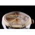 Rolex Datejust Gold Dial Ribbed Bezel 7450