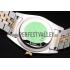 Replica Rolex DateJust Two Tone Stainless Steel 18k Gold Plated Silver Dial 98084