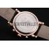 Omega Seamaster Vintage Chronograph White Dial Rose Gold Case Black Leather Strap Replica