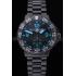 Tag Heuer Formula One Grande Date Black Dial Blue Numerals Ion Plated Steinless Steel Bracelet 622292 Replica