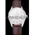 Swiss Tag Heuer Carrera Calibre 5 Silver Dial Stainless Steel Case Brown Leather Strap Replica