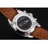 Tag Heuer Carrera SpaceX Silver Bezel with Black Dial and Light Brown Leather Strap tag265  621536