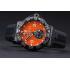 Tag Heuer Formula One Grande Date Orange Dial Rubber Bracelet 622278