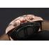 Replica Tag Heuer Carrera Rose Gold Case White Dial Brown Leather Strap 98245