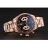 Tag Heuer Grand Carrera Rose Gold Bracelet Black Dial 801438