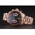 Tag Heuer Grand Carrera Rose Gold Bracelet Black Dial 801438