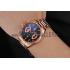 Tag Heuer Grand Carrera Rose Gold Bracelet Black Dial 801438