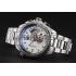 Tag Heuer Carrera Tachymeter Bezel White Dial Stainless Steel Strap