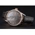 Replica Swiss Tag Heuer Carrera Calibre 5 Gray Dial Rose Gold Case Black Leather Strap