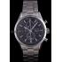 Tag Heuer SLR Polished Stainless Steel Case Black Dial Stainless Steel Strap