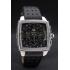 Tag Heuer Monaco Mikrograph Black Leather Strap Black Dial 7923